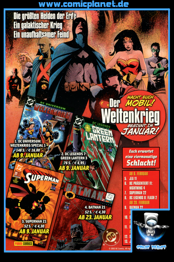 DC Universum: Weltenkrieg Special 1