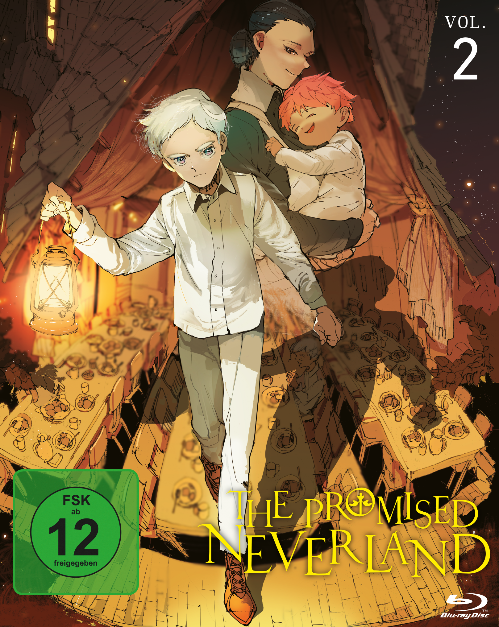 The Promised Neverland Vol. 02 Blu-ray