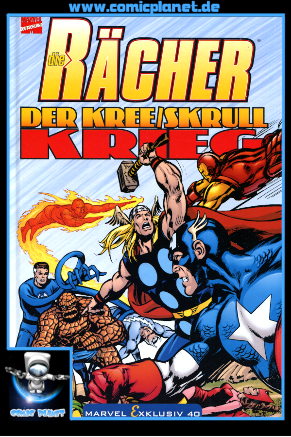 Marvel Exklusiv 40 - Die Rächer: Der Kree/Skrull-Krieg - HC