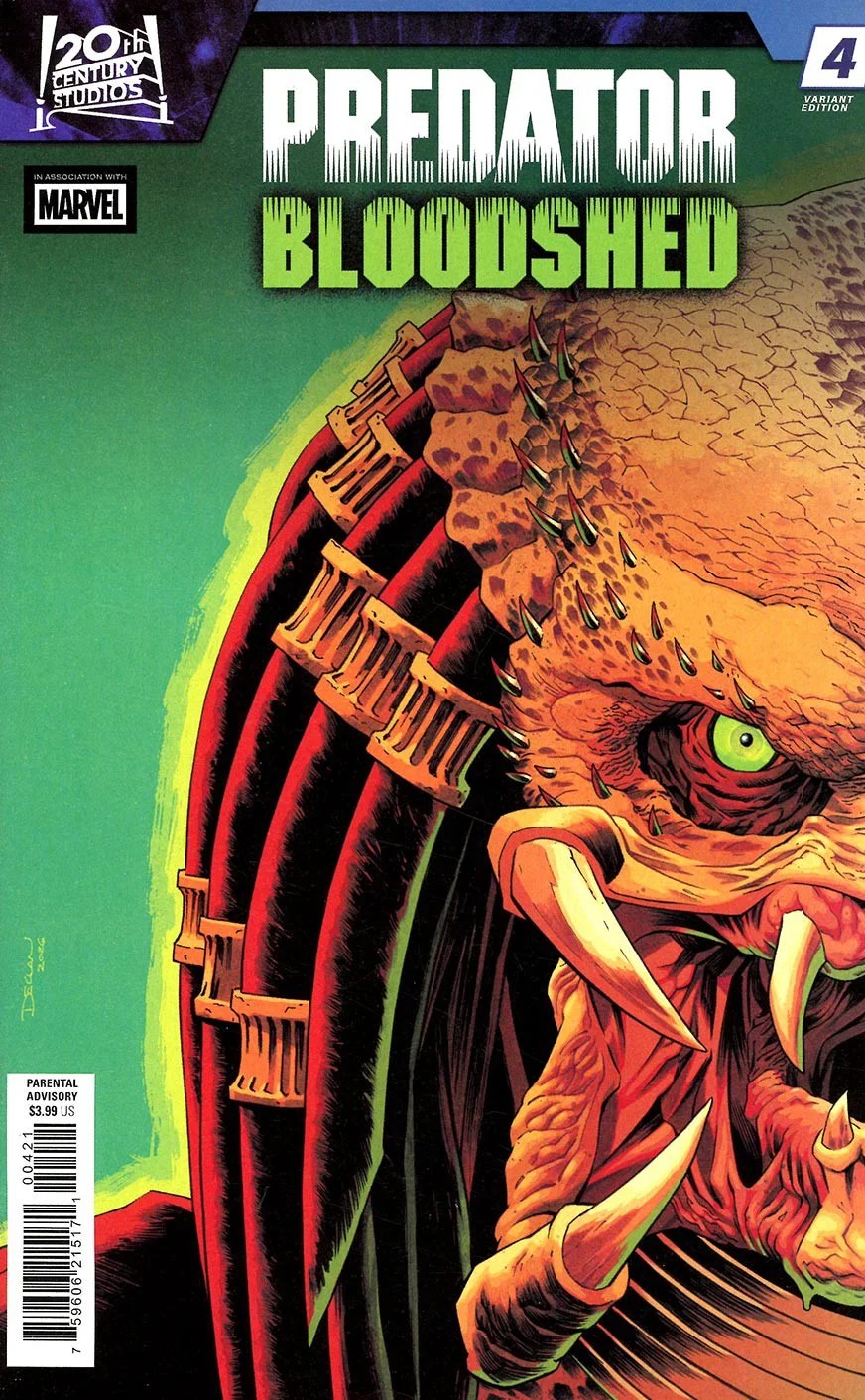 PREDATOR: BLOODSHED #4 DECLAN SHALVEY VARIANT