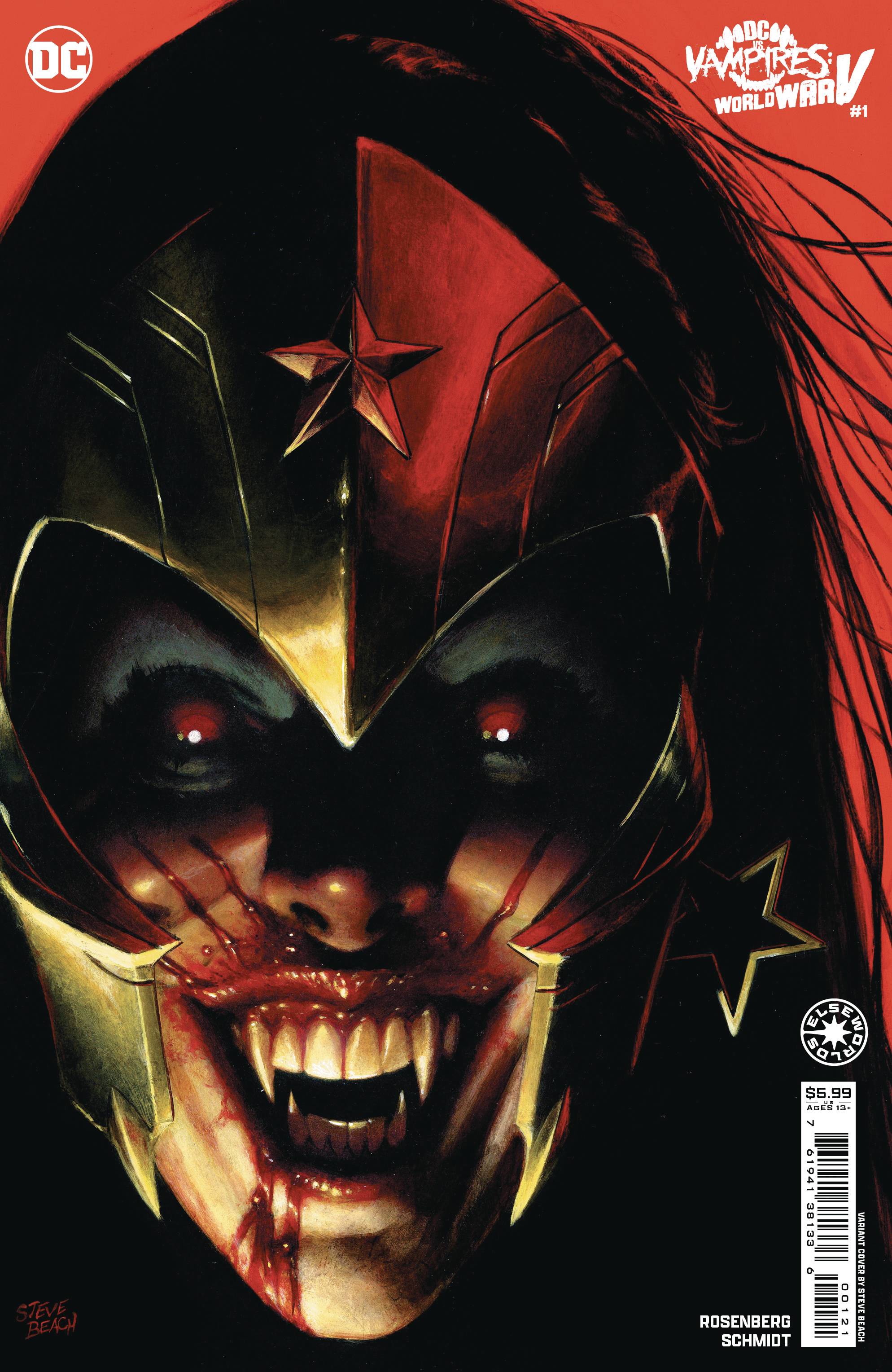DC VS VAMPIRES WORLD WAR V #1 (OF 6) CVR B STEVE BEACH CSV