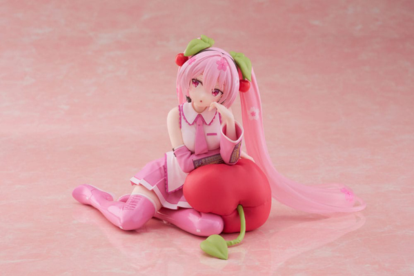 Figur - Hatsune Miku - Desktop Cute Figure - Cherry Cushion Ver.