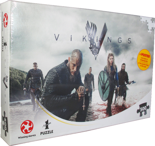 500 Teile Puzzle - Vikings: The World Will be Ours