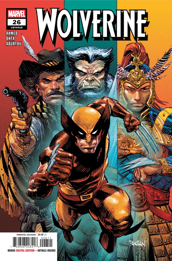 Wolverine #26 CVR A PANOSIAN