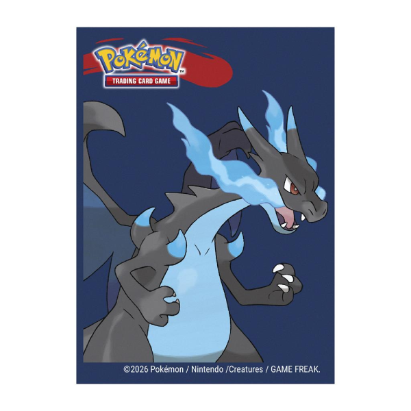 UP Pokemon - Standard - 65 Hüllen - Mega Glurak X - Deck Protector Sleeves