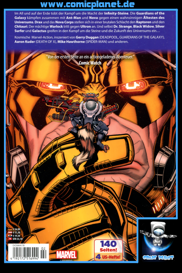 Infinity Countdown Band 2: Der Krieg um die Infinity-Steine