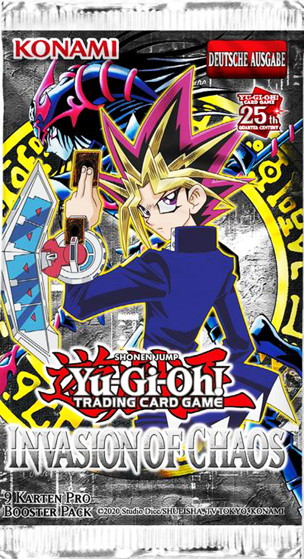 Yu-Gi-Oh! Legendary Collection: 25th Anniversary Edition - Invasion of Chaos Booster deutsch
