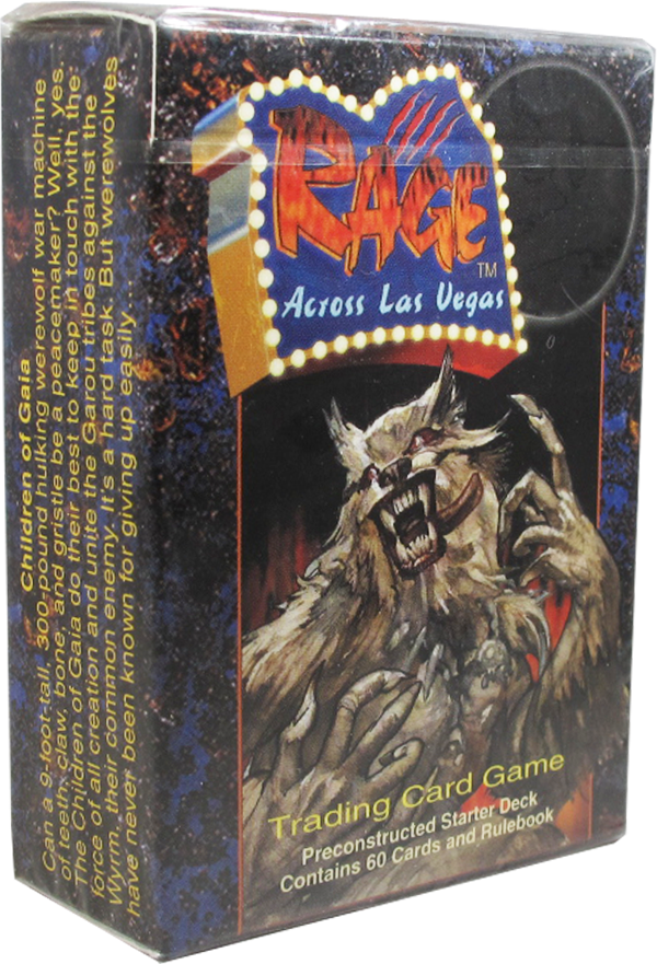 Rage CCG Across Las Vegas Starter Deck Children of Gaia englisch