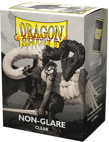 Dragon Shield Standard Sleeves (100) - Matte Non-Glare Clear