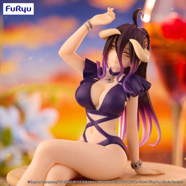 Figur - Overlord Noodle Stopper PVC Statue Albedo Swimsuit Dark Purple Color Ver.