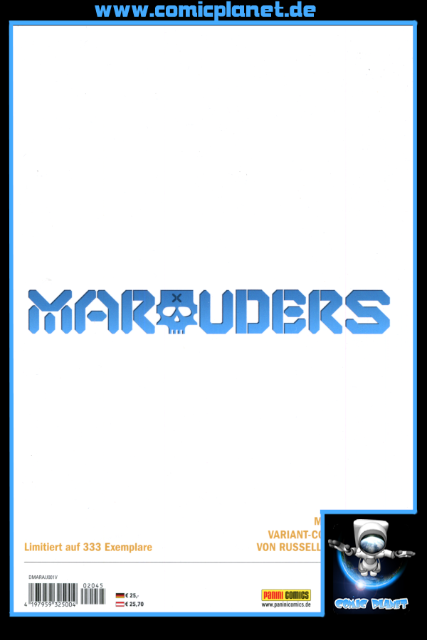 Marauders Band 1: X-Men auf hoher See - Variant Cover