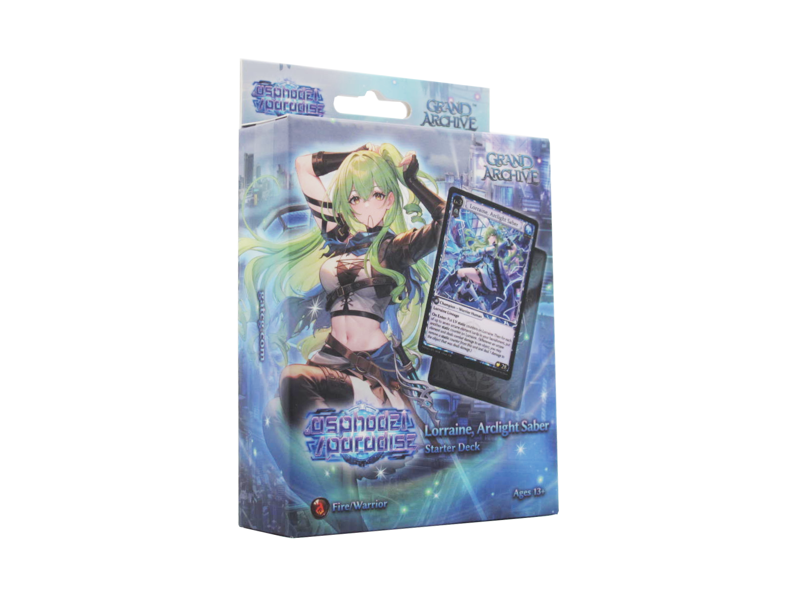 Grand Archives - .asphodel/paradise Starter Deck - Lorraine, Arclight Saber englisch