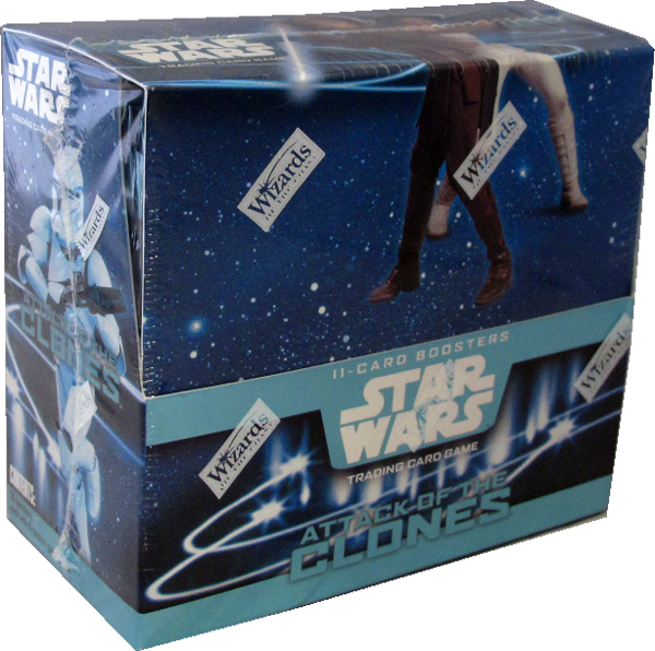 Star Wars Tcg Attack of the Clones Booster Display englisch