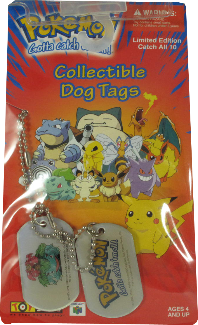 Pokemon Dog Tag Bisaflor