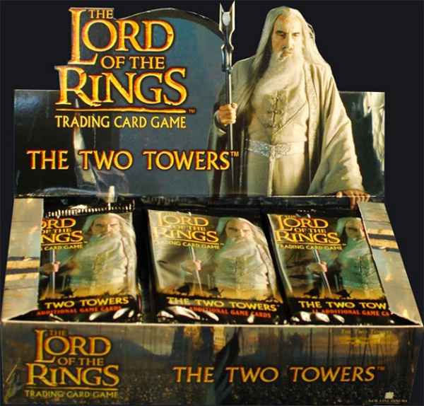 Herr der Ringe The Two Towers Booster Display Englisch