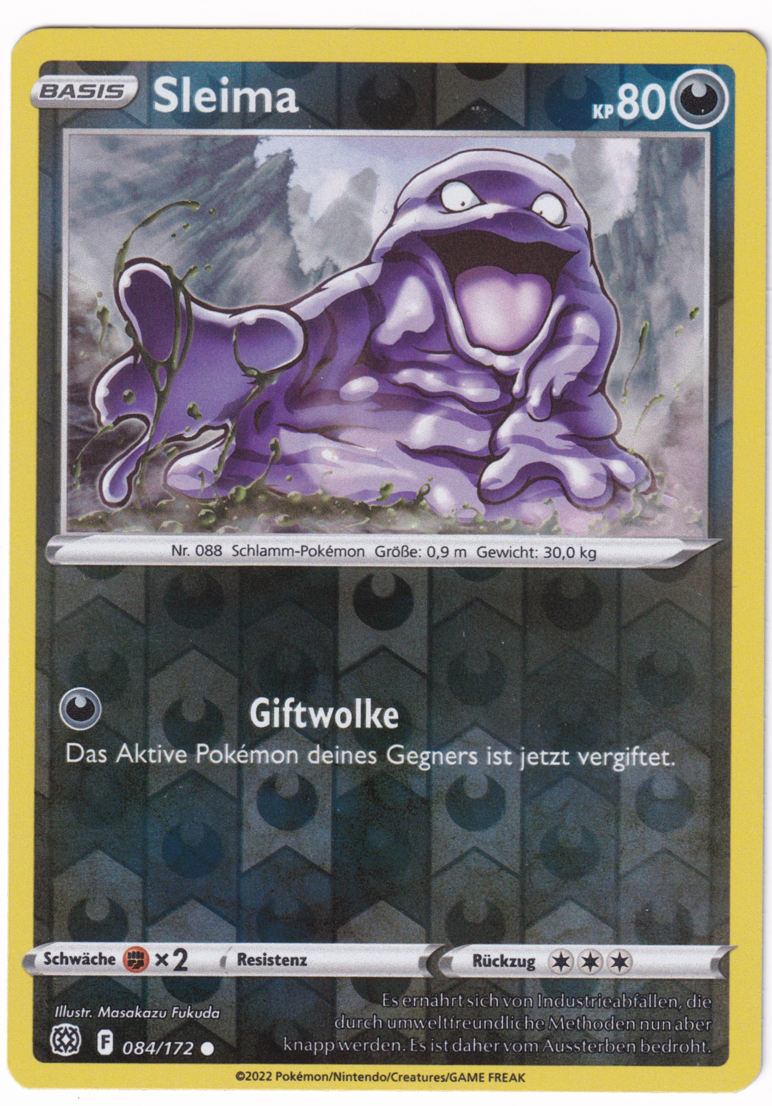 Sleima 084/172 Common Reverse Holo - Strahlende Sterne Deutsch