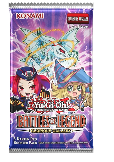 Yu-Gi-Oh! Battles of Legend: Glorious Gallery Booster deutsch