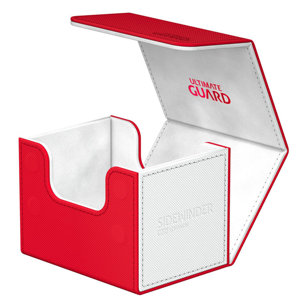 Ultimate Guard - Sidewinder Deck Box 100+ - Xenoskin Red/White