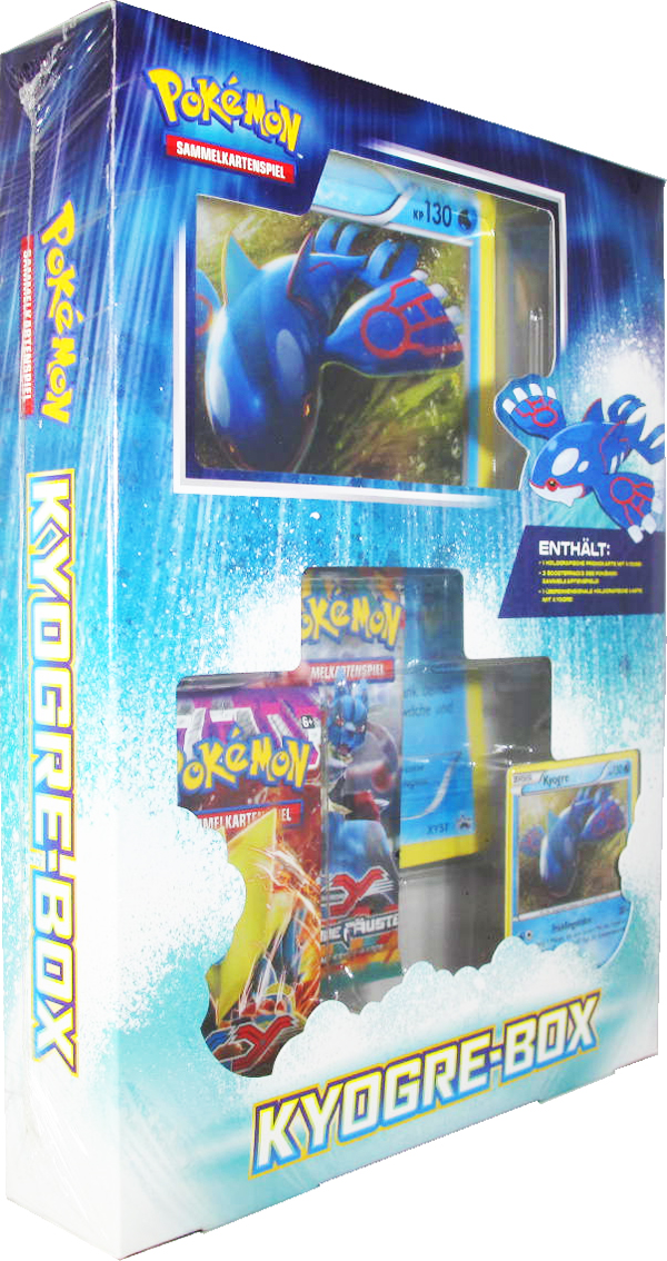 Pokémon Kyogre Box deutsch