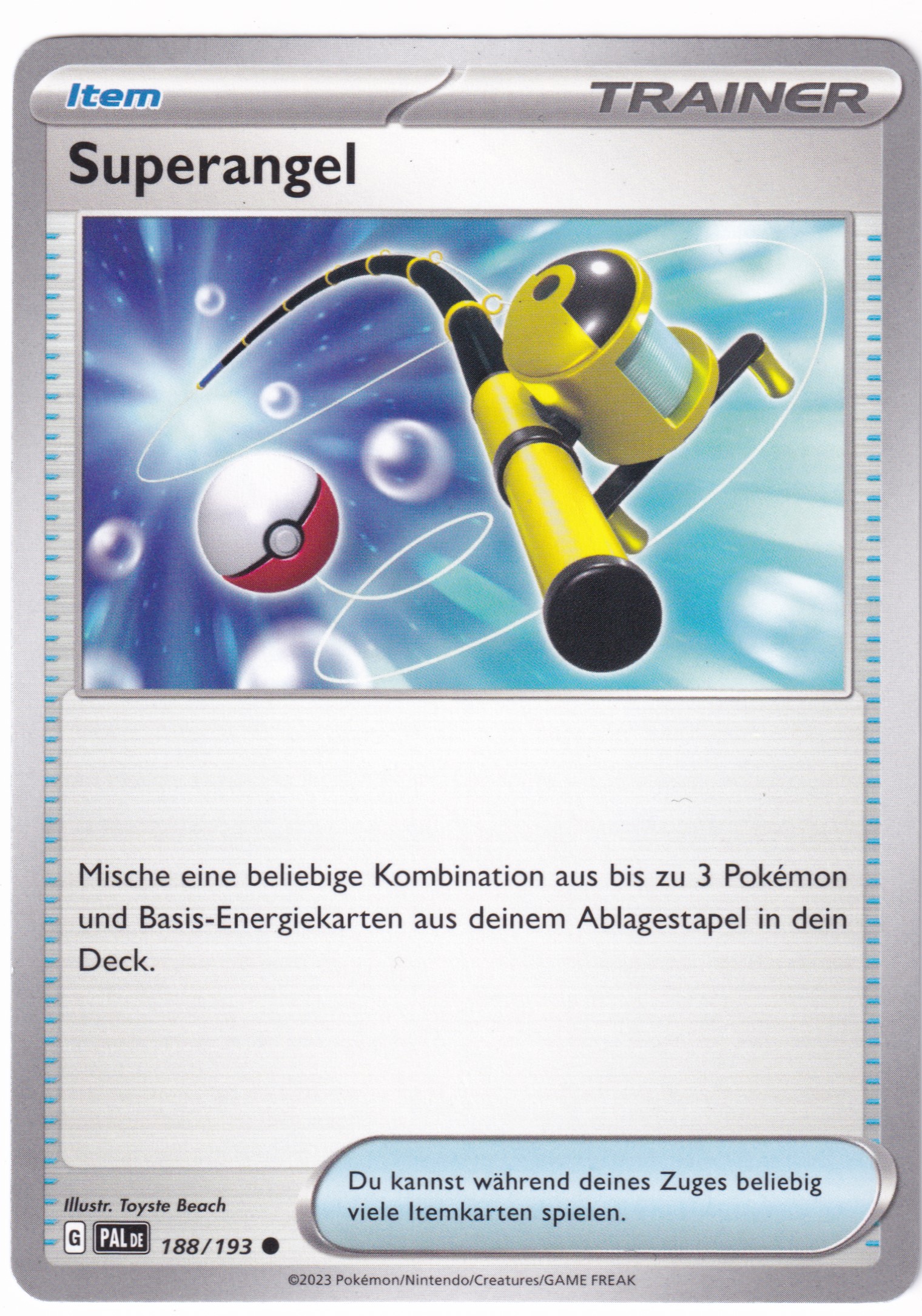 Superangel 188/193 Common - Entwicklungen in Paldea Deutsch