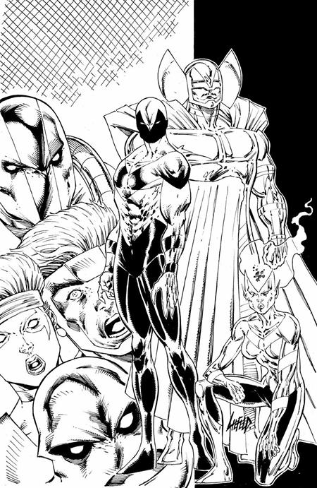 YOUNGBLOOD #1 (2025) 2ND PTG ROB LIEFELD B&W VIRGIN VAR
