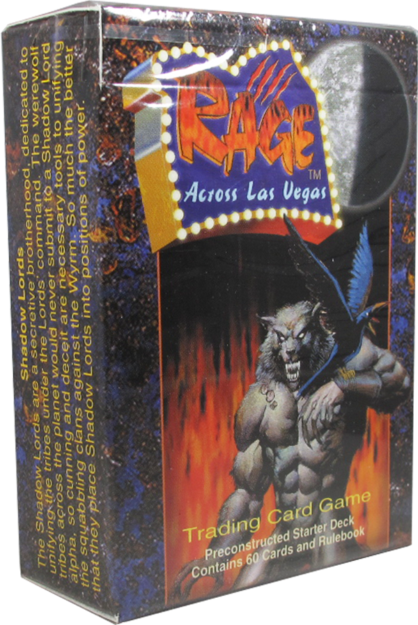 Rage CCG Across Las Vegas Starter Deck Shadow Lords englisch