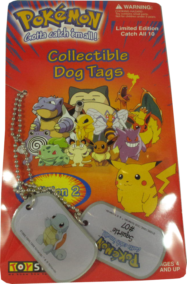 Pokemon Dog Tag Squirtle #07