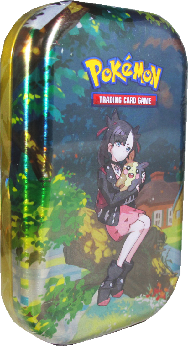 Pokemon Zenit der Könige Mini-Tin Marnie/Morpeko B-Ware deutsch