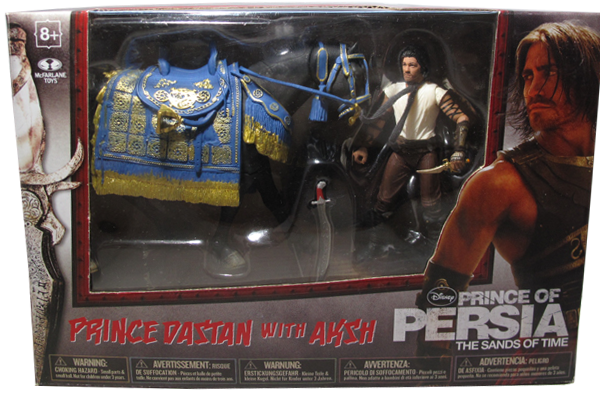 Prince of Persia - The Sand of Time - Prince Dastan with Aksh - Action Figur
