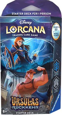 Disney Lorcana Ursula's Rückkehr Starter Deck - Anna & Herkules deutsch