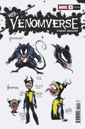 WEB OF VENOMVERSE FRESH BRAINS #1 - 1:10 INCV VECCHIO VAR