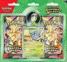 Pokemon Mega-Entwicklung Erhabene Helden Trainer Blister Erikas Tangela deutsch