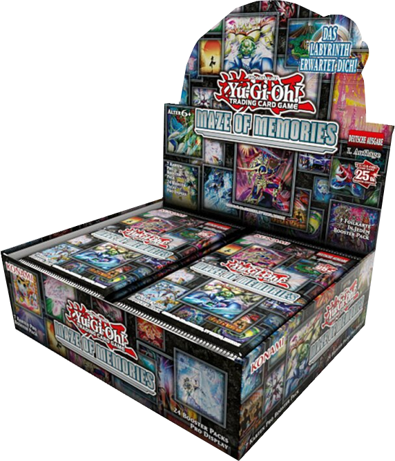 Yu-Gi-Oh! Maze of Memories Booster Display deutsch