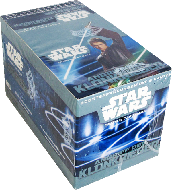 Star Wars Tcg Angriff der Klonkrieger Booster Display deutsch