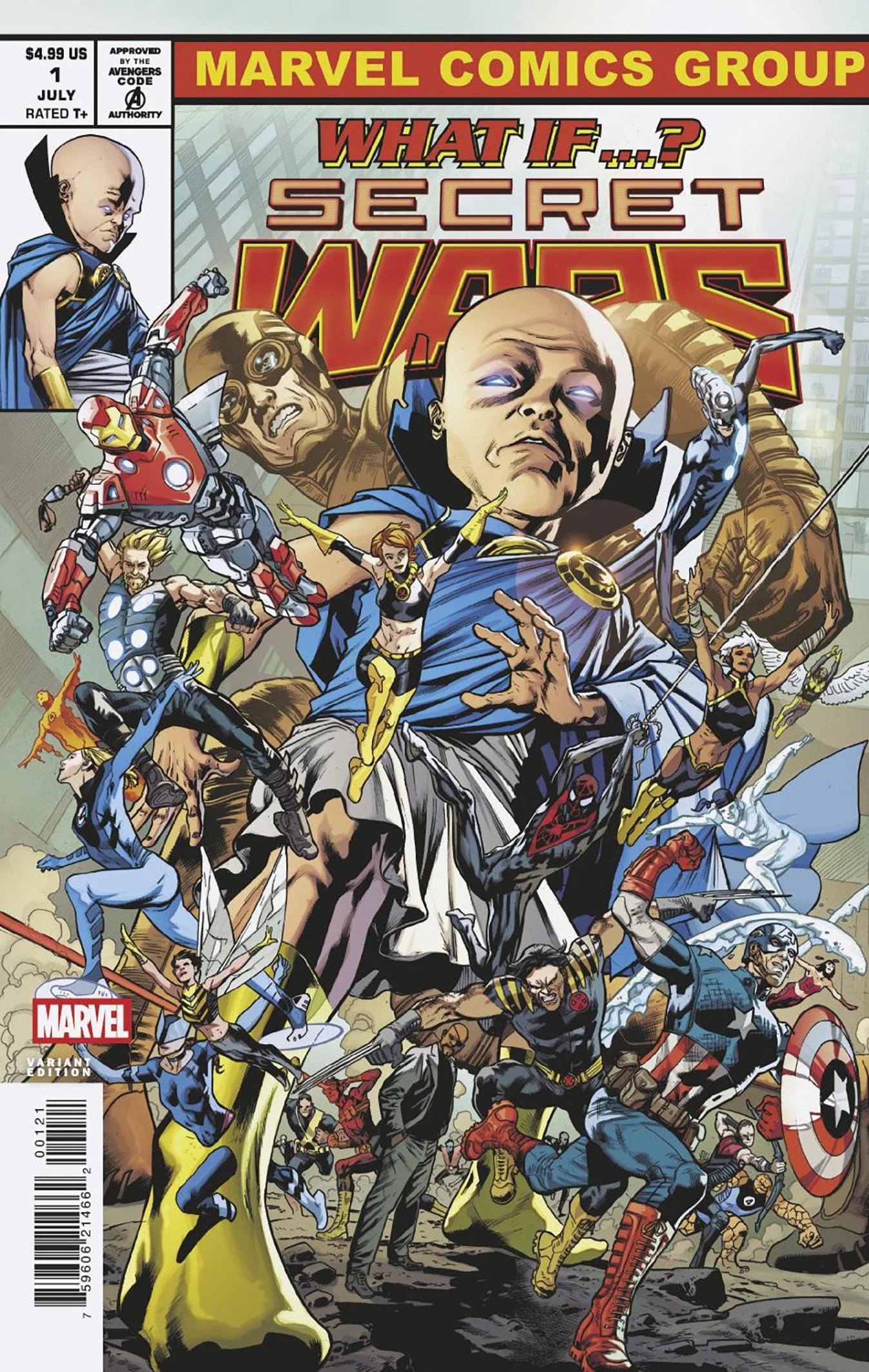 WHAT IF...? SECRET WARS #1 BRYAN HITCH HOMAGE VARIANT