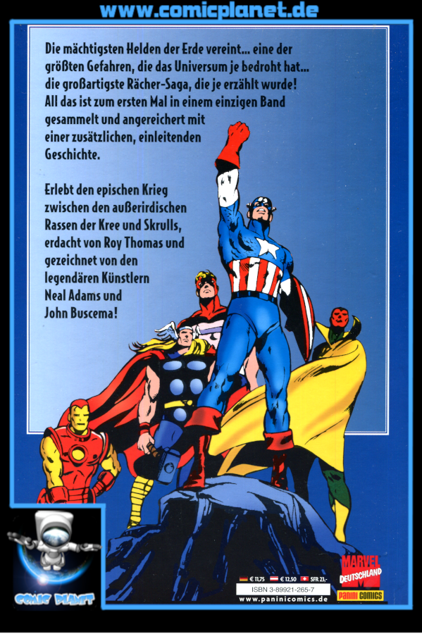 Marvel Exklusiv 40 - Die Rächer: Der Kree/Skrull-Krieg - HC