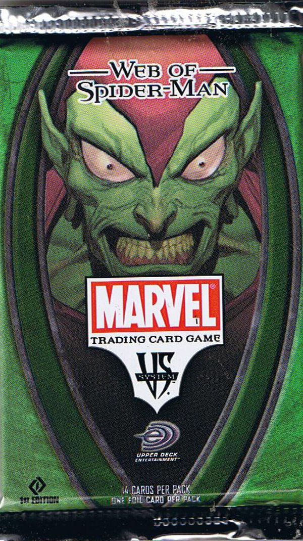 VS System Web of Spiderman Booster englisch