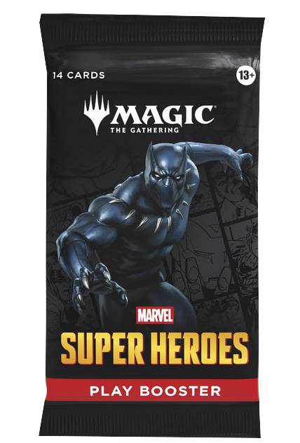 Magic Marvel Super Heroes Play Booster englisch