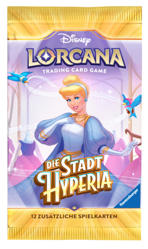 Disney Lorcana Die Stad Hyperia Booster deutsch