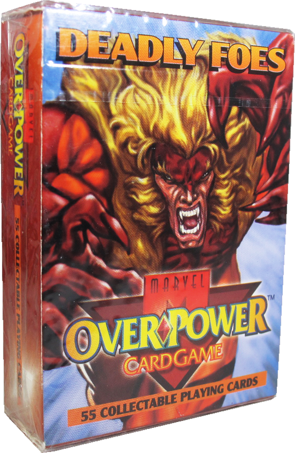 Marvel OverPower CG Deadly Foes Deck - englisch