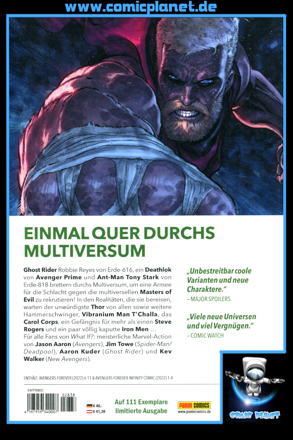 Avengers Forever Band 02 (HC): Helden eines düsteren Multiversums - limitiert auf 111