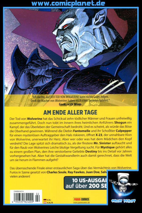 Wolverines Megaband 2: Die Lebenden und die Toten