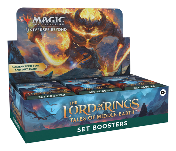 Magic Lord of the Rings: Tales of Middle-Earth Set Booster Display englisch