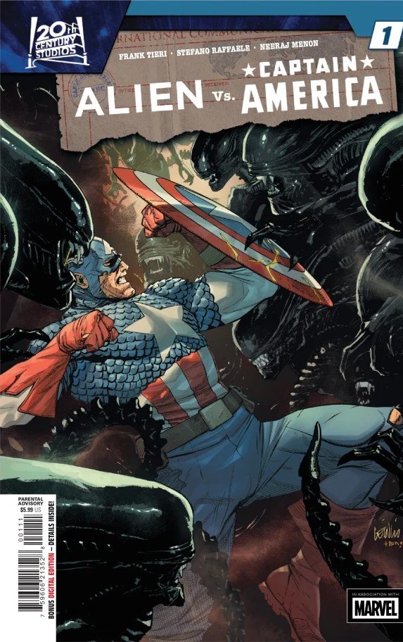ALIEN VS. CAPTAIN AMERICA #1
