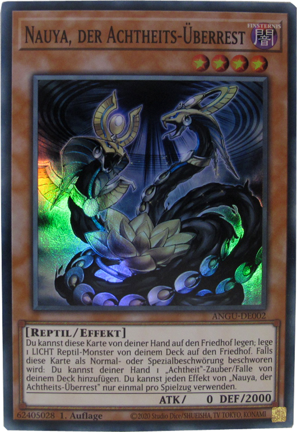 ANGU-DE002 Nauya, der Achtheits-Überrest Super Rare deutsch
