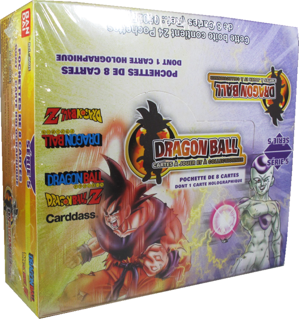 Dragonball Série 5 Booster Display - französisch
