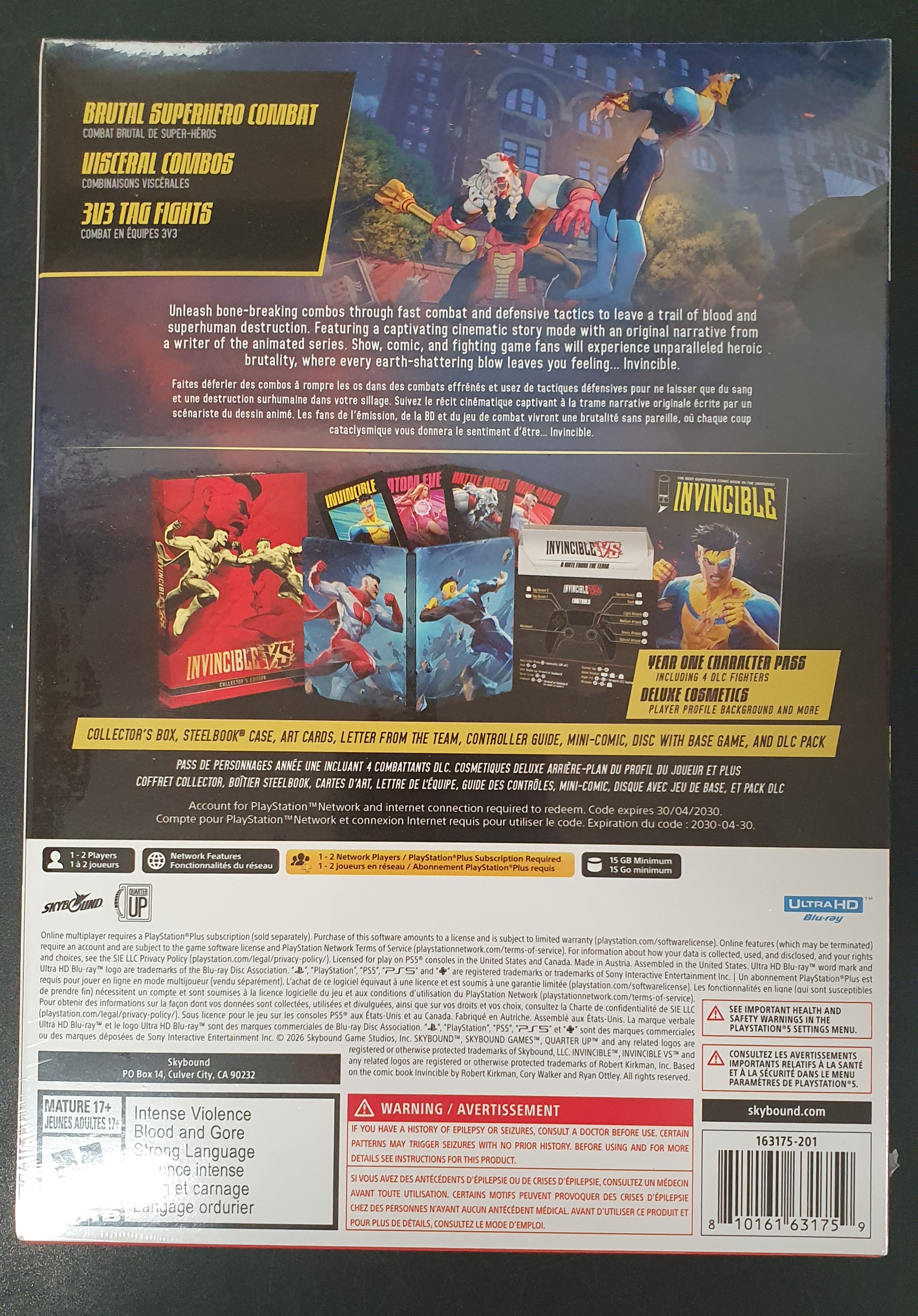 Invincible VS (PlayStation 5) Collectors Edition