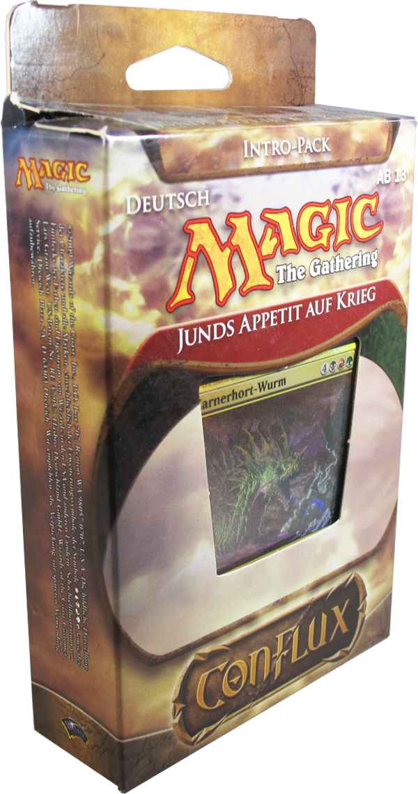 Magic Conflux Intro Pack - Junds Appetit auf Krieg deutsch