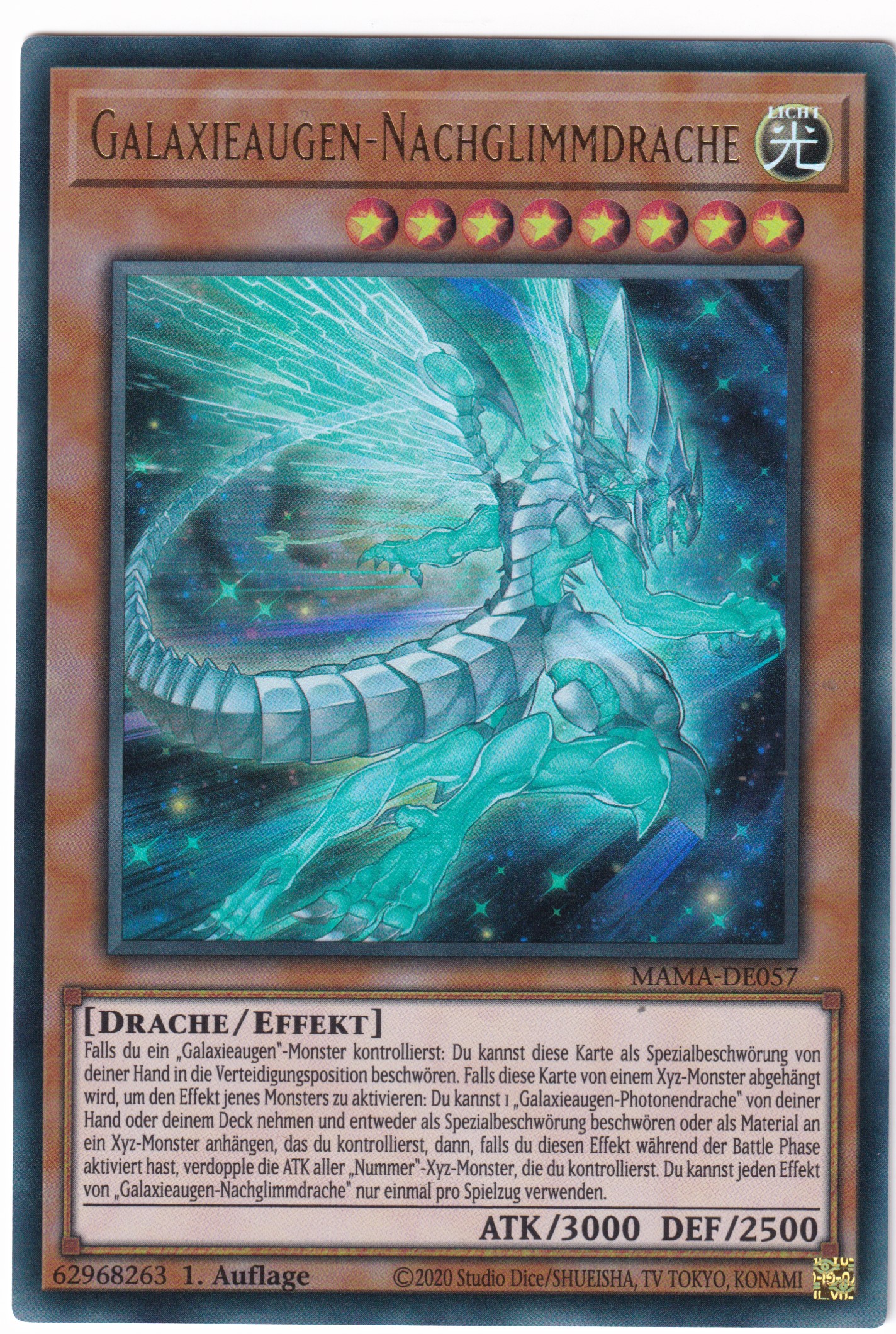 MAMA-DE057 Galaxieaugen-Nachglimmdrache Ultra Rare deutsch