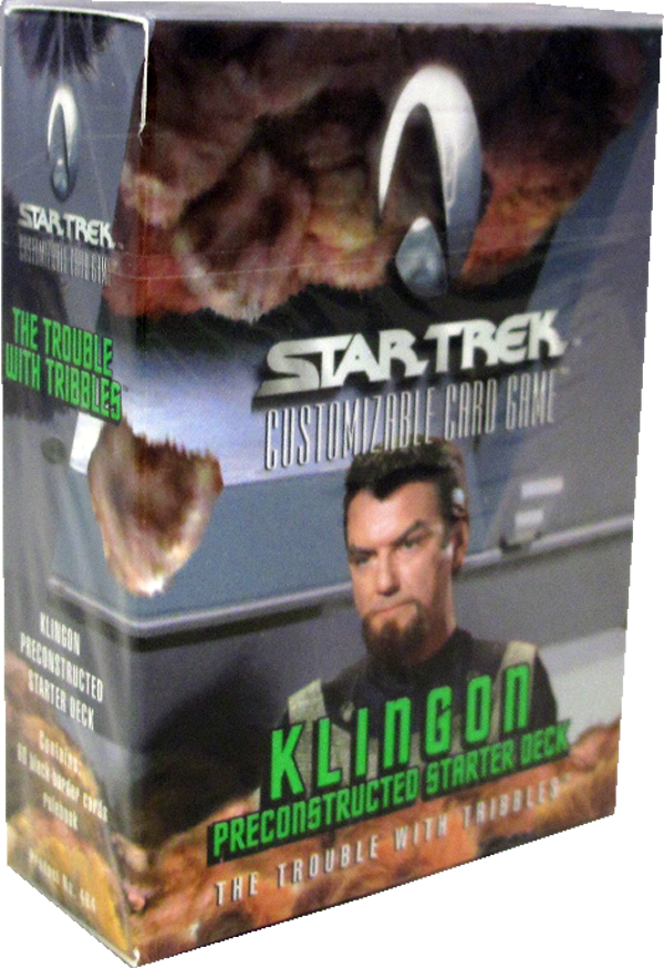 Star Trek Starter Deck The Trouble with Tribbles Klingon englisch